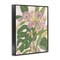 Stupell Industries Monstera & Pink Flower Framed Giclee Wall Art Design by June Erica Vess